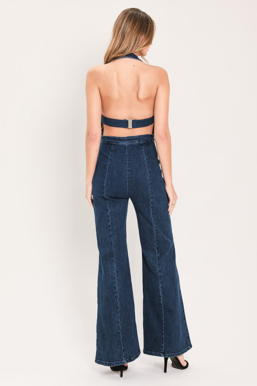 WESTBOUND BLUE SOUL DENIM JUMPSUIT - Glamourous Grace
