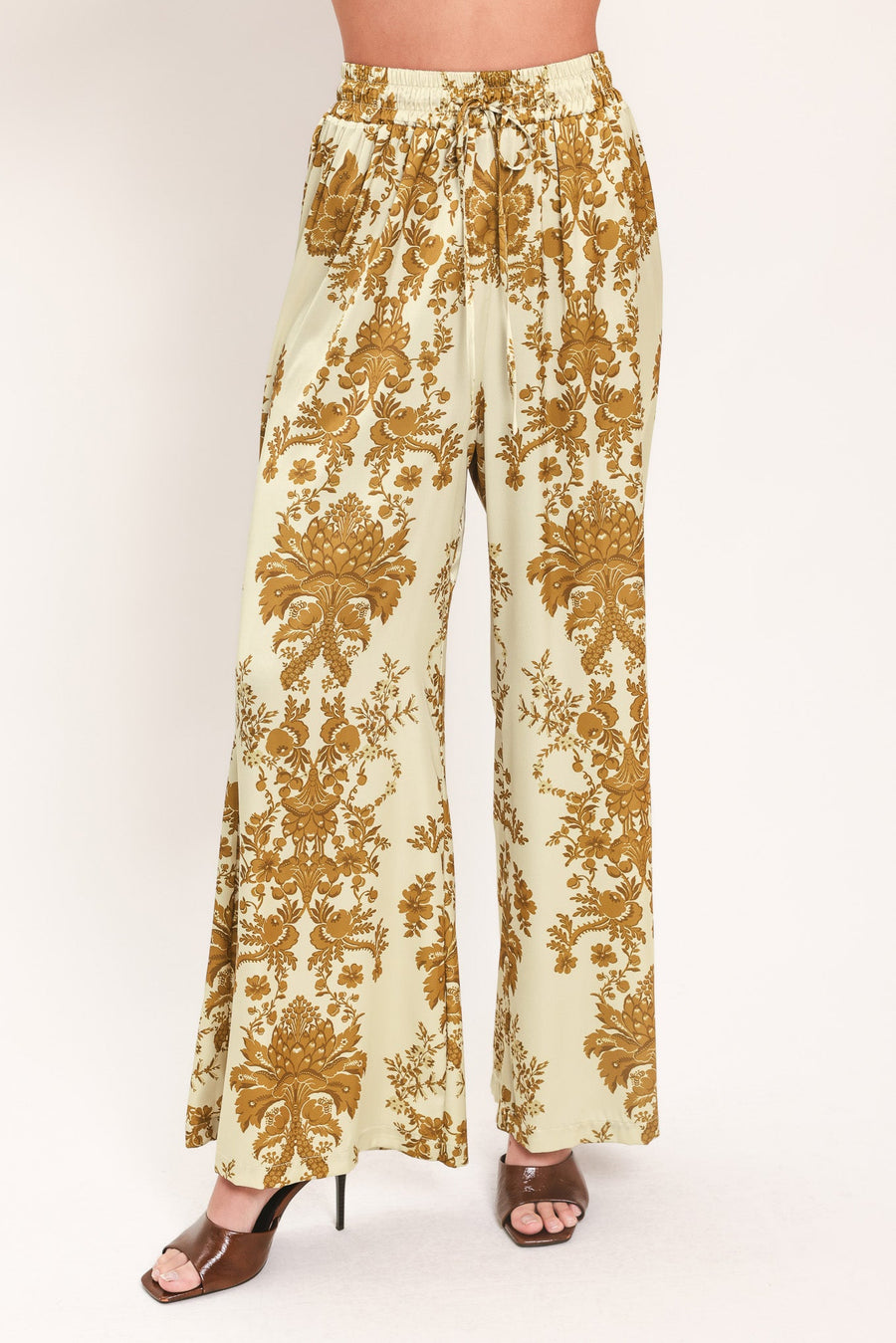 BAROQUE SUNSHINE WANDER WOVEN PANTS - Glamourous Grace