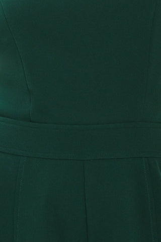 EMERALD IMPACT HUNTER GREEN EXTRA WIDE-LEG JUMPSUIT