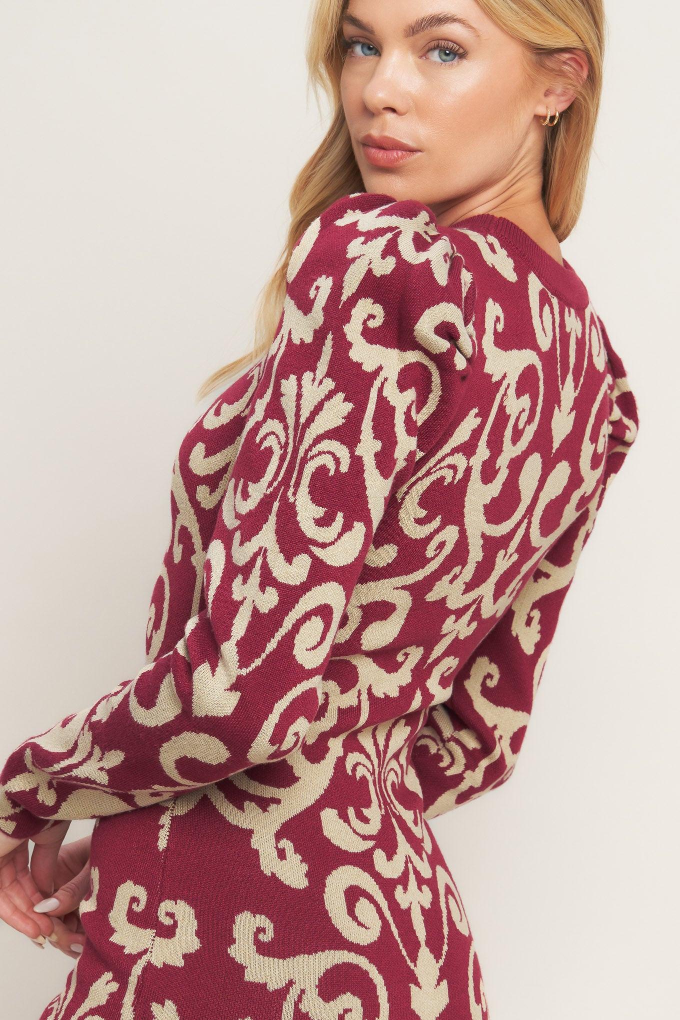 BASK IN LOVE SWEATER MINI DRESS - Glamourous Grace
