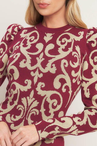 BASK IN LOVE SWEATER MINI DRESS - Glamourous Grace