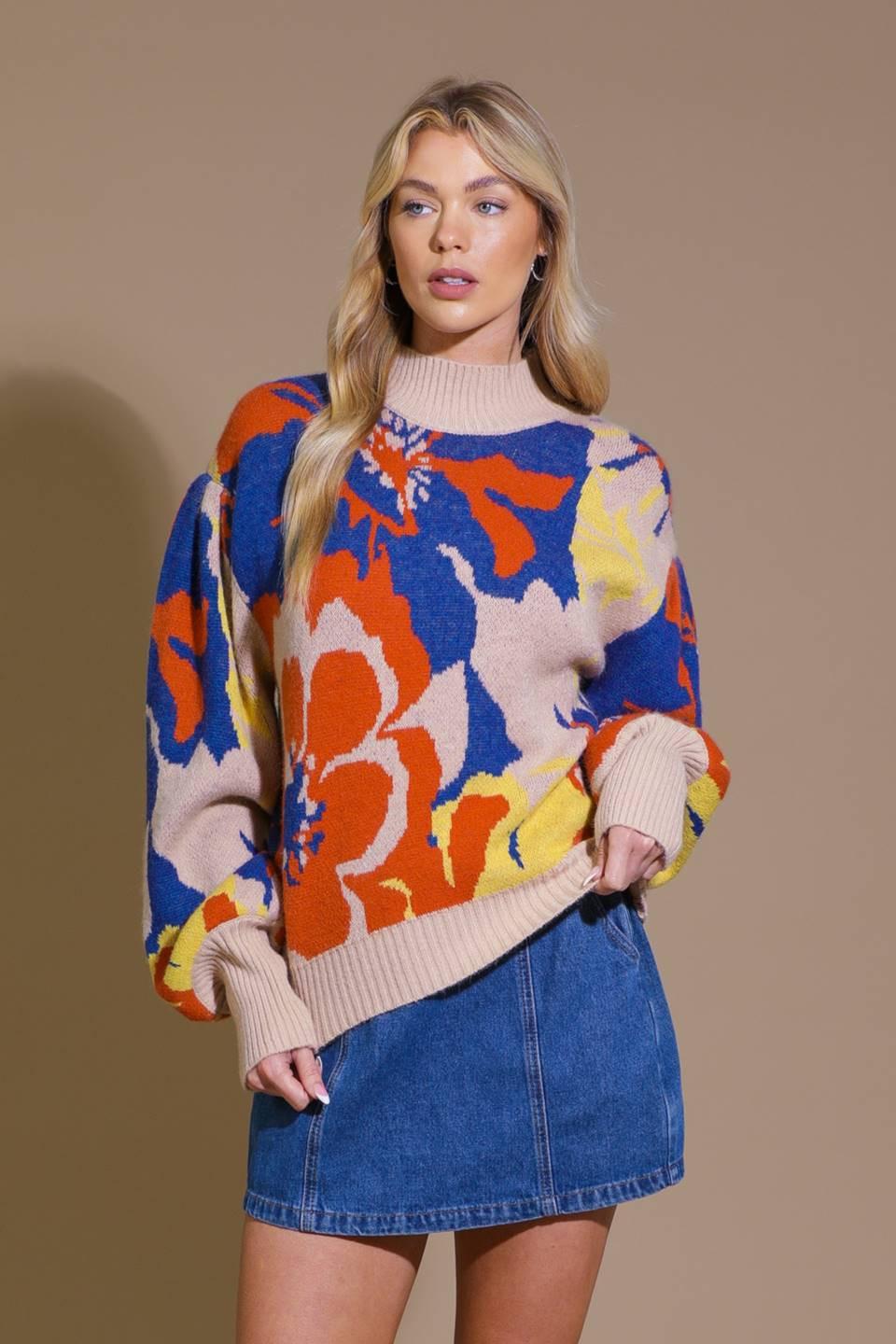NEVER LOSE ME SWEATER TOP - Glamourous Grace