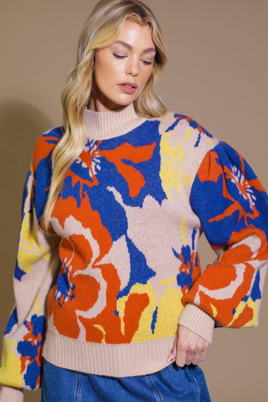 NEVER LOSE ME SWEATER TOP - Glamourous Grace