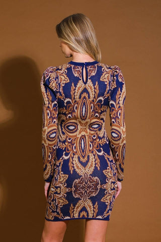 STORIES OF MINE SWEATER MINI DRESS - Glamourous Grace