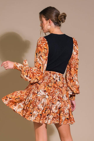 FLIRTY DREAMER SWEATER MINI DRESS - Glamourous Grace