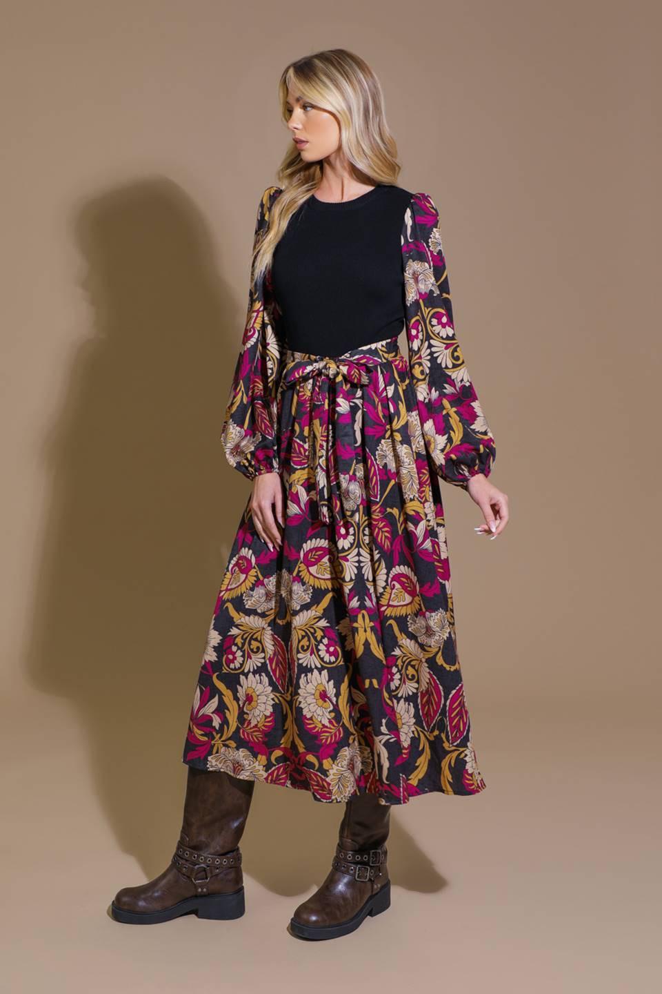 CRUSHING ON COZY WOVEN MIDI DRESS - Glamourous Grace