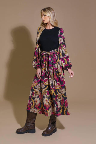 CRUSHING ON COZY WOVEN MIDI DRESS - Glamourous Grace