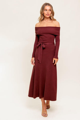 ALL A FANTASY SWEATER MIDI DRESS - Glamourous Grace