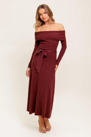 ALL A FANTASY SWEATER MIDI DRESS - Glamourous Grace