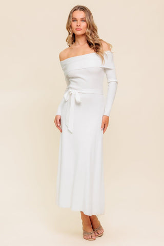 ALL A FANTASY SWEATER MIDI DRESS - Glamourous Grace