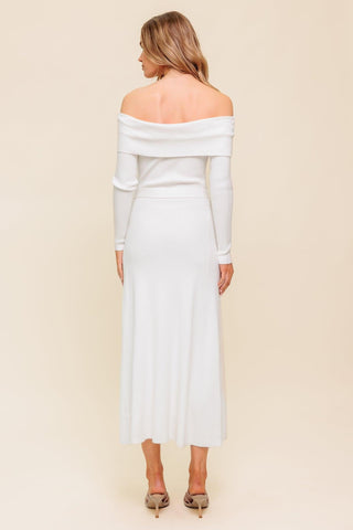 ALL A FANTASY SWEATER MIDI DRESS - Glamourous Grace
