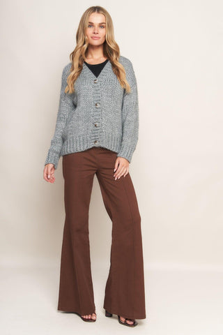 WEEKEND WARMTH SWEATER KNIT CARDIGAN - Glamourous Grace