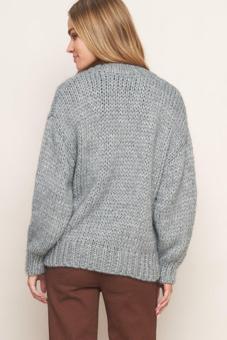 WEEKEND WARMTH SWEATER KNIT CARDIGAN - Glamourous Grace