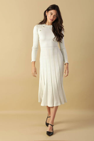 HIGH STANDARDS SWEATER MIDI DRESS - Glamourous Grace