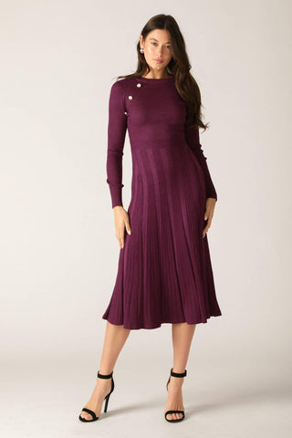 HIGH STANDARDS SWEATER MIDI DRESS - Glamourous Grace