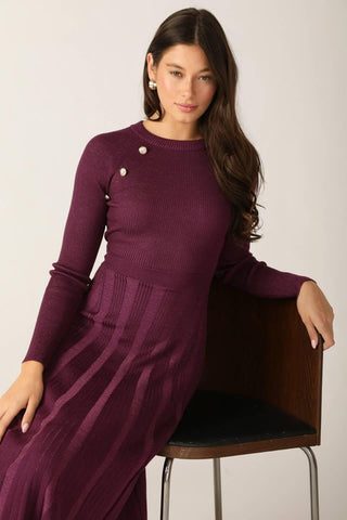 HIGH STANDARDS SWEATER MIDI DRESS - Glamourous Grace