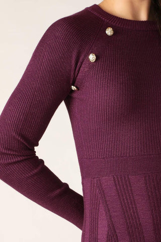 HIGH STANDARDS SWEATER MIDI DRESS - Glamourous Grace
