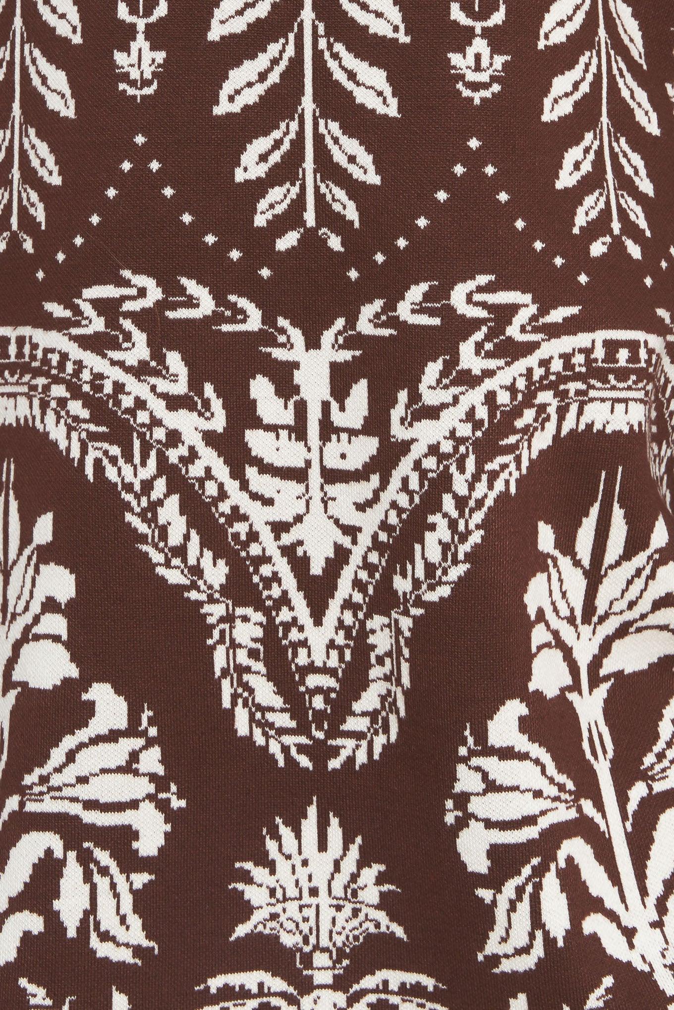 TERRA TAPESTRY SWEATER KNIT MINI DRESS - Glamourous Grace