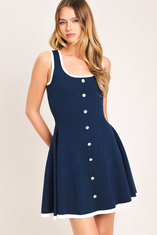 PRETTY MOMENT SWEATER KNIT MINI DRESS - Glamourous Grace