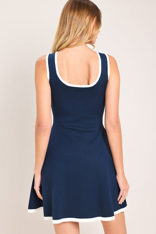 PRETTY MOMENT SWEATER KNIT MINI DRESS - Glamourous Grace