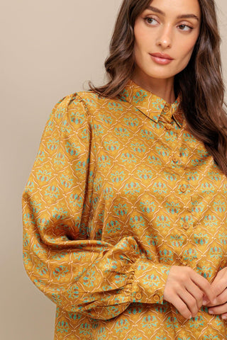 MOROCCAN MUSE WOVEN TOP - Glamourous Grace