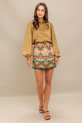 MOROCCAN MUSE WOVEN TOP - Glamourous Grace