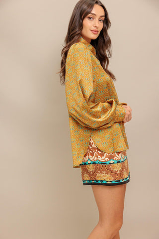 MOROCCAN MUSE WOVEN TOP - Glamourous Grace