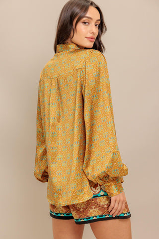 MOROCCAN MUSE WOVEN TOP - Glamourous Grace