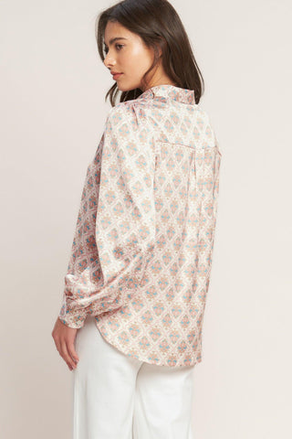 MOROCCAN MUSE PINK WOVEN TOP - Glamourous Grace
