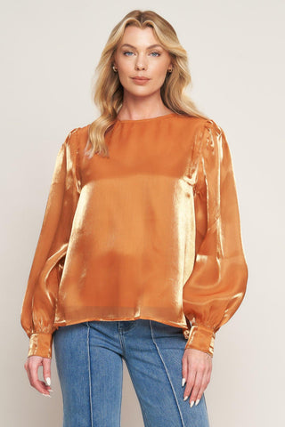 OUTING LIGHT WOVEN TOP - Glamourous Grace