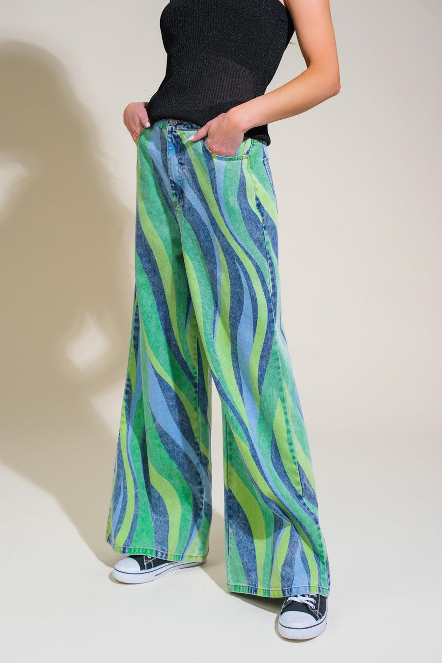 NAVIGATING LIFE DENIM PANTS - Glamourous Grace