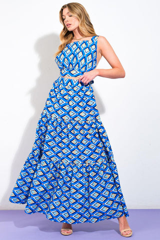 SUMMER JOURNEY WOVEN TOP AND SKIRT SET - Glamourous Grace