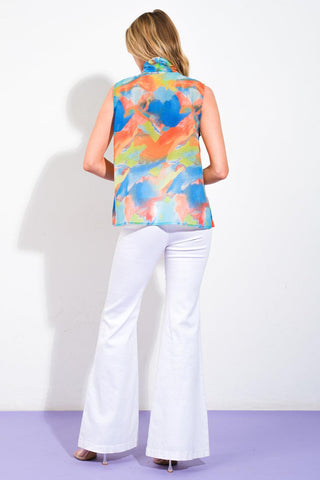 ALWAYS CELEBRATING WOVEN TOP