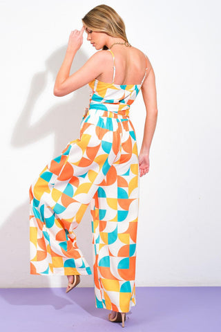 LUSH EASY ON THE EYES WOVEN TOP AND PANTS - Glamourous Grace