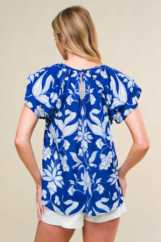 INTO THE SKY WOVEN TOP - Glamourous Grace