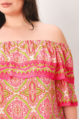 SPREAD CHEER WOVEN TOP - Glamourous Grace