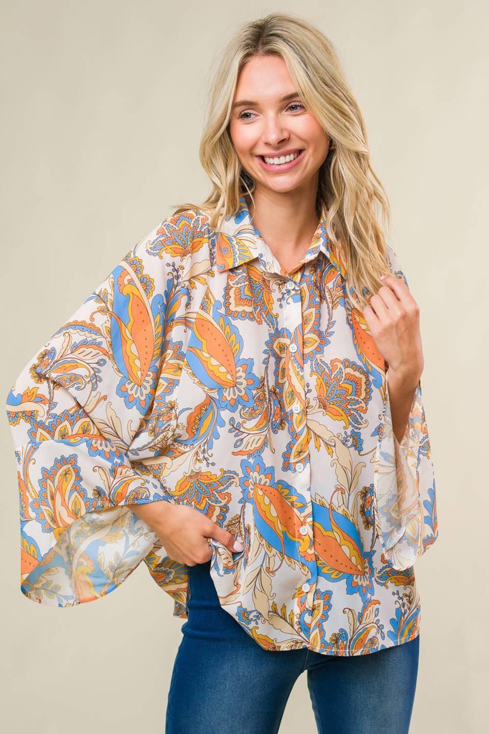 SWEET CRUSH WOVEN TOP - Glamourous Grace
