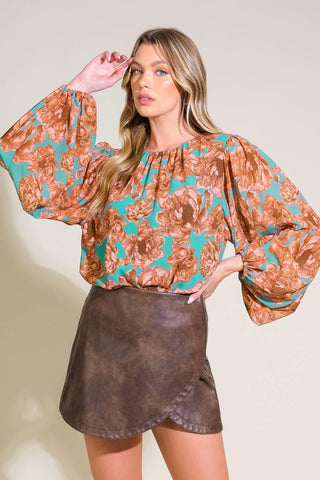DELICATE HUE WOVEN TOP - Glamourous Grace
