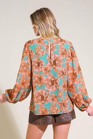DELICATE HUE WOVEN TOP - Glamourous Grace