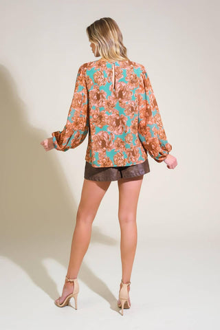 DELICATE HUE WOVEN TOP - Glamourous Grace