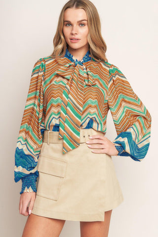 PICKING DAISIES WOVEN TOP - Glamourous Grace