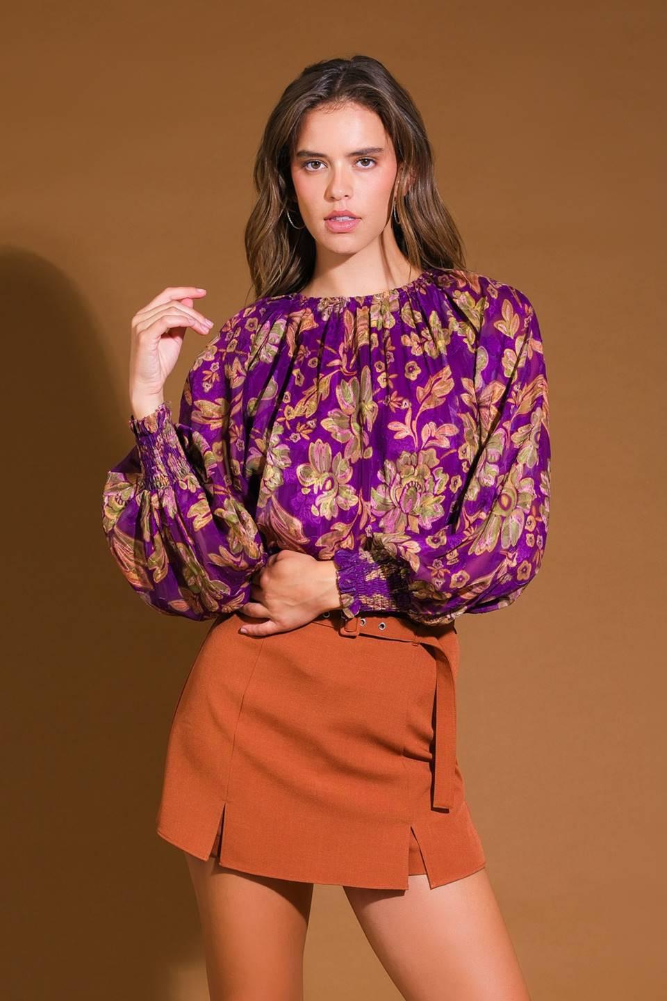 NEW RIVER WOVEN TOP - Glamourous Grace