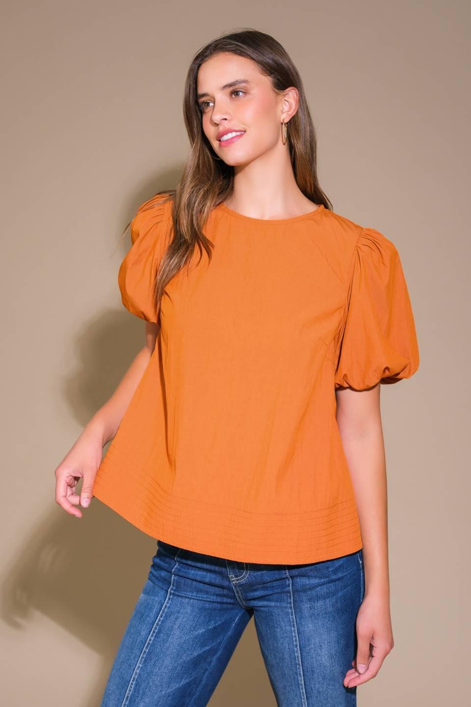 CAROLINA FOREST WOVEN TOP - Glamourous Grace