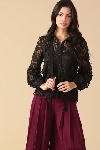 CALL IT FATE LACE TOP - Glamourous Grace