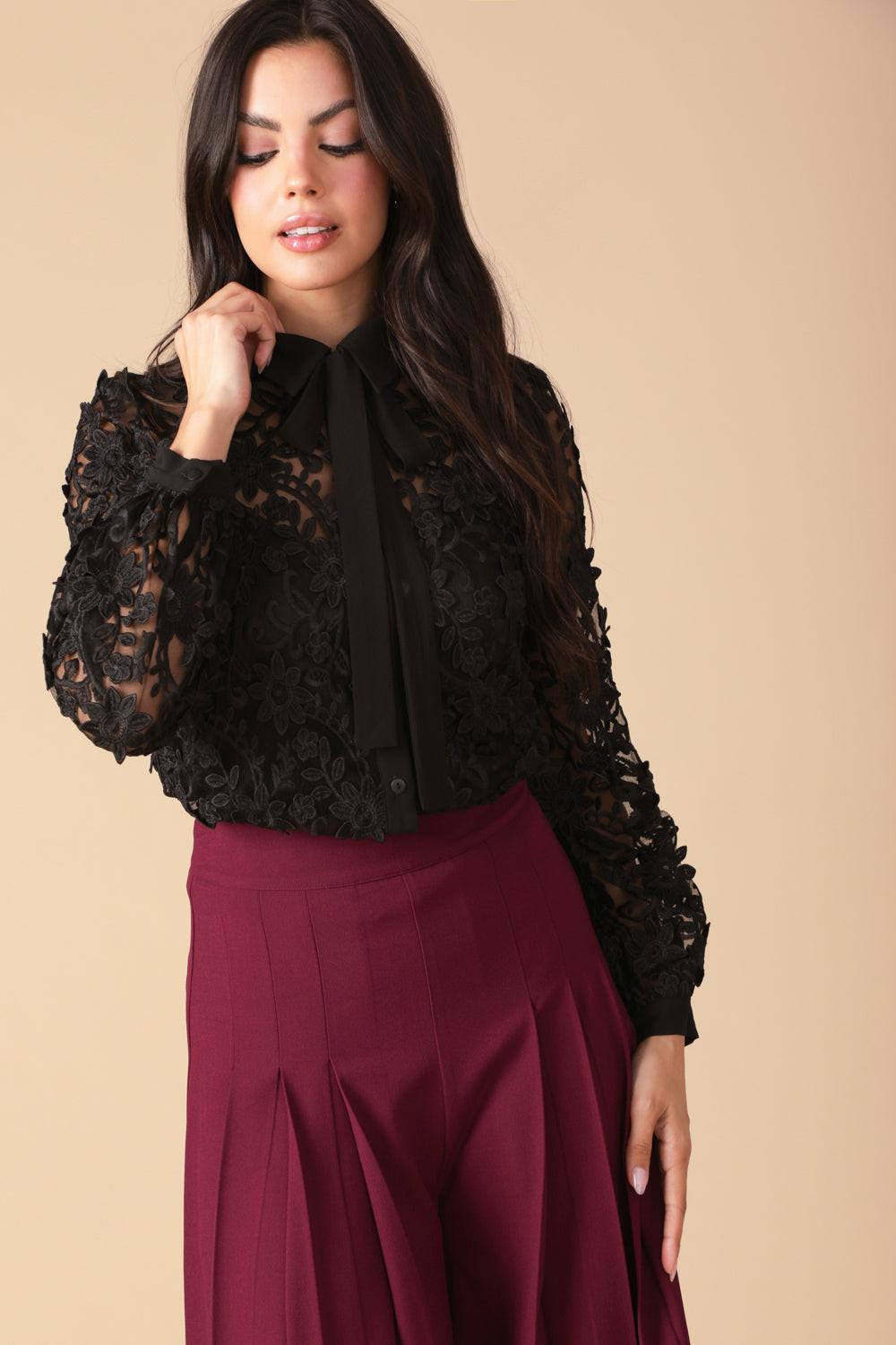 CALL IT FATE LACE TOP - Glamourous Grace