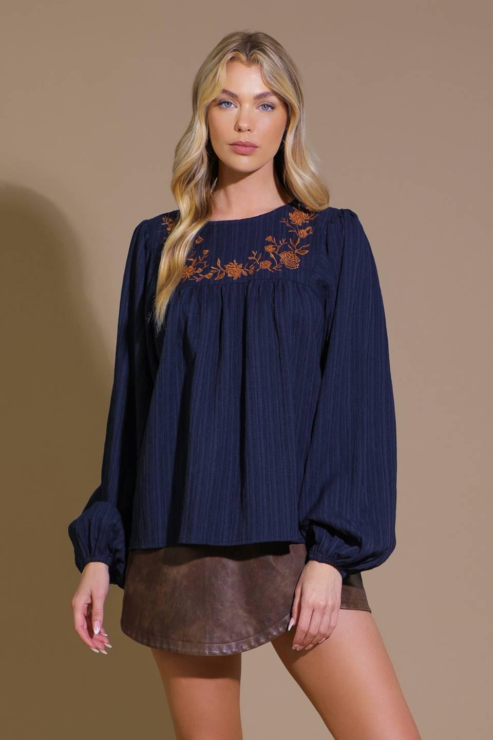 ENCHANTED TO MEET WOVEN TOP - Glamourous Grace