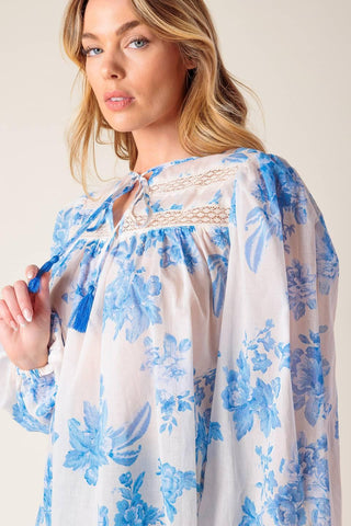 LAGOON DAYDREAMS WOVEN TOP - Glamourous Grace