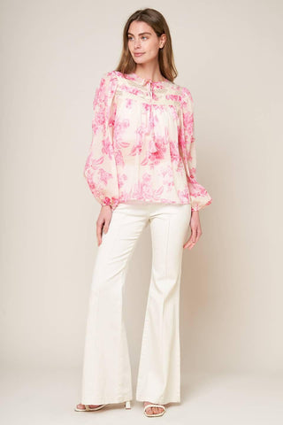 LAGOON DAYDREAMS WOVEN TOP - Glamourous Grace