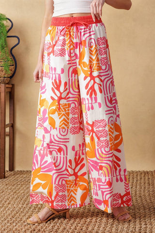 OVER YOU AGAIN WOVEN TOP AND PANT SET - Glamourous Grace