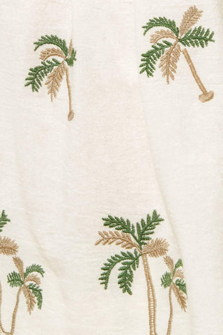 TERRIFIC TIMING IVORY WOVEN TOP AND PANT SET - Glamourous Grace
